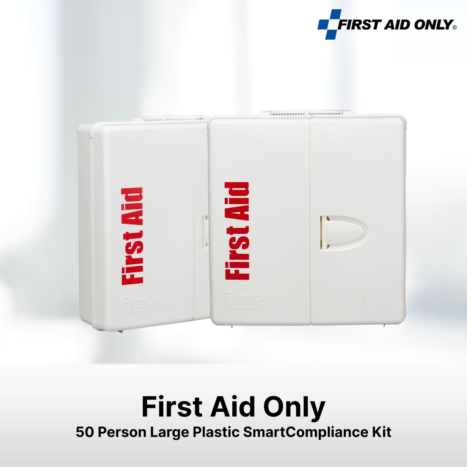 First Aid Only 1000-FAE-0103 SmartCompliance 50-Person OSHA 245 Pieces, White