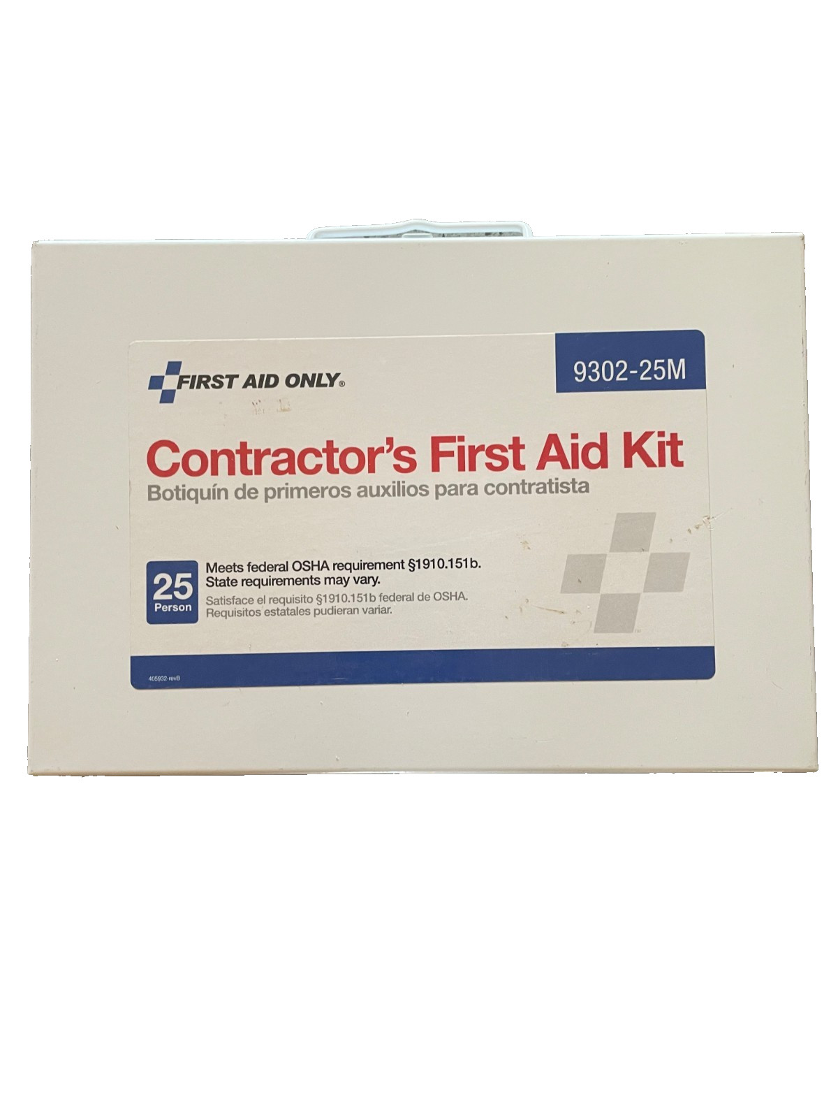 First Aid Kit FIRST AID ONLY 9302-25M home office construction