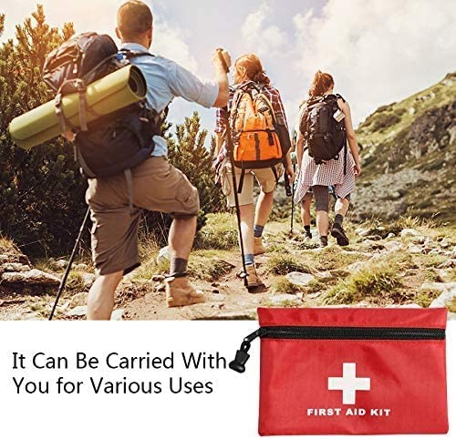 6 Pack Empty First Aid Bag, Mini Travel Empty First Aid Kit Pouch Bag for Eme…