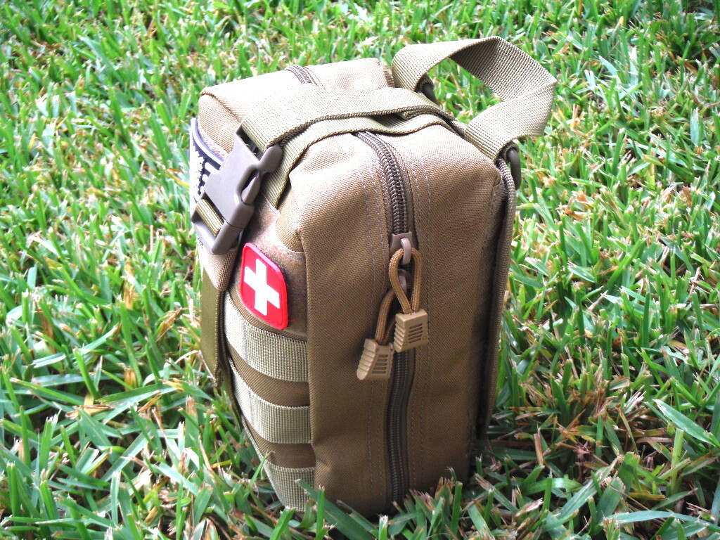 251Pcs First Aid Kits For Survival Emergency Sport Military Travel IFAK Khaki