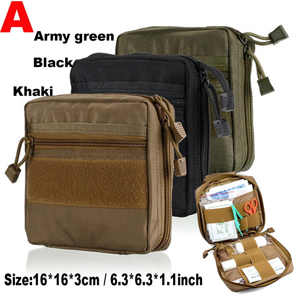 Tactical Survival MOLLE Rip Away First EMT Medical First Aid IFAK Pouch Bag Only
