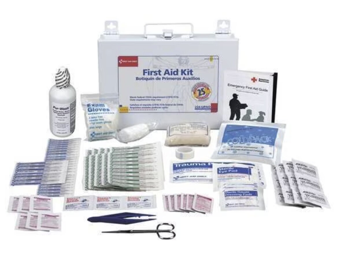 First Aid Only 224U 25 Person 106 Piece OSHA First Aid Kit