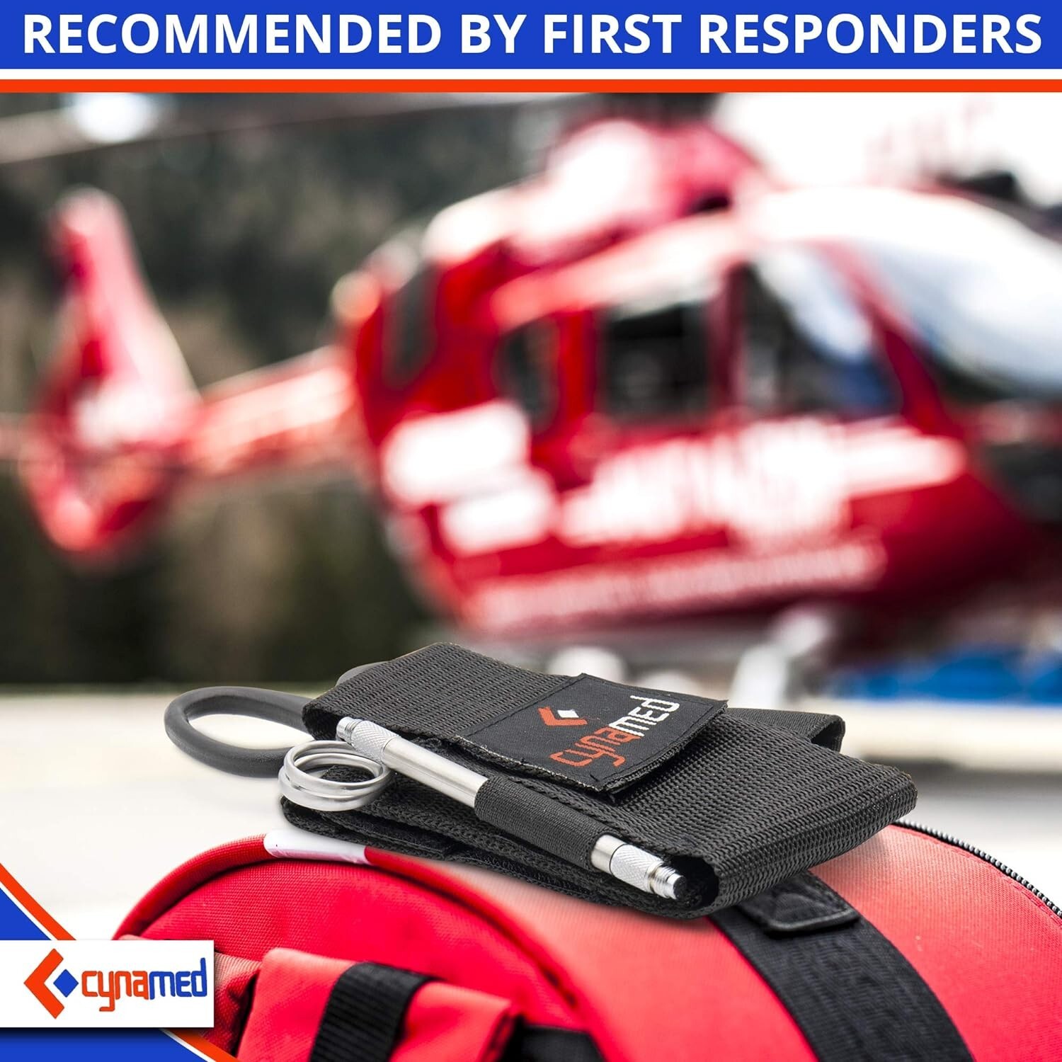 Cynamed First Responder Medical Tool Kit Bandage Scissors Emergency Responders