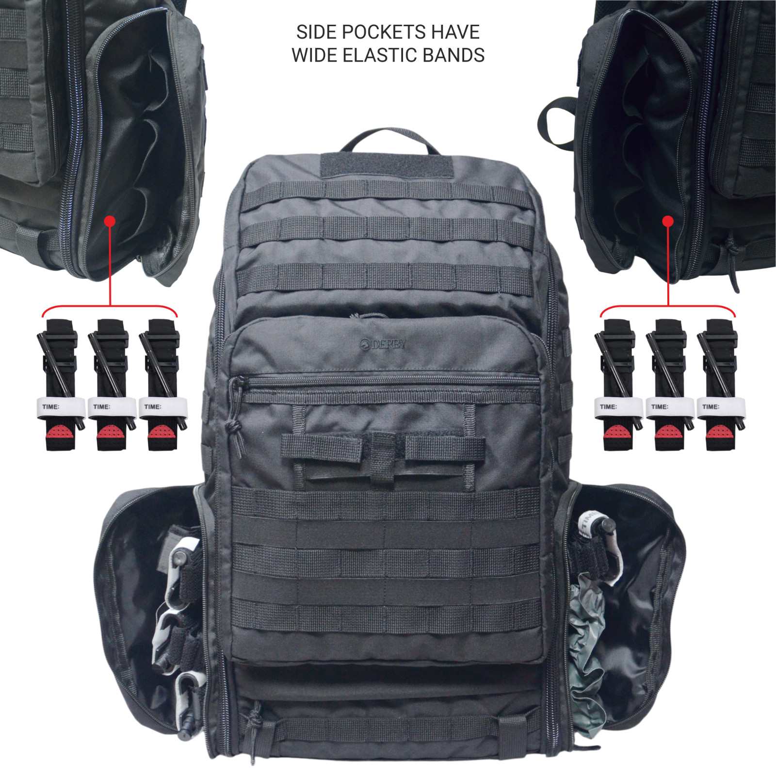 Tactic Medic Pack EMT Backpack Trauma Bag First Responder Gear Modular Backpack