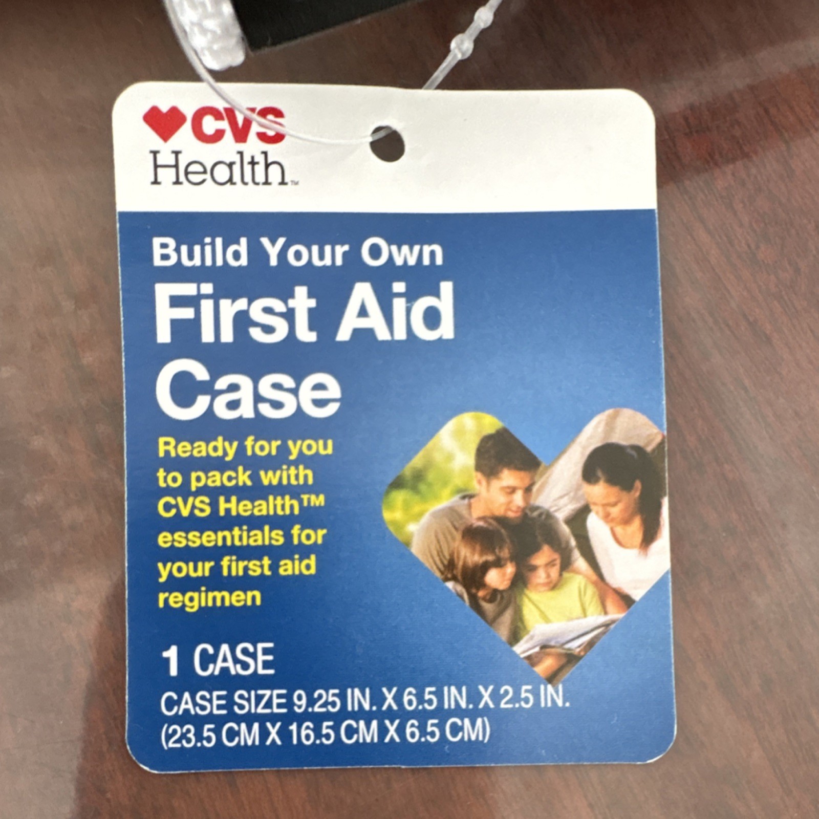 CVS Health Portable First Aid Case Red OR Green 9.25×6.5×2.5in V-32064