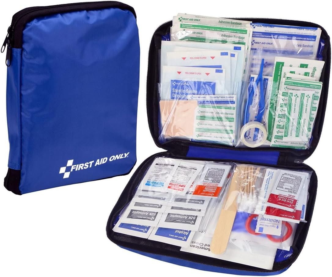 298 Piece All Purpose Emergency First Aid Kit for Home and Travel