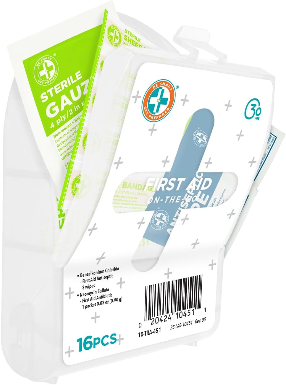 Compact First Aid Kit, FSA/ HSA Eligible (Packaging May Vary)