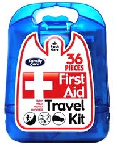 (8) Coralite First Aid Travel Kits Bandages Latex Free Assorted Colors