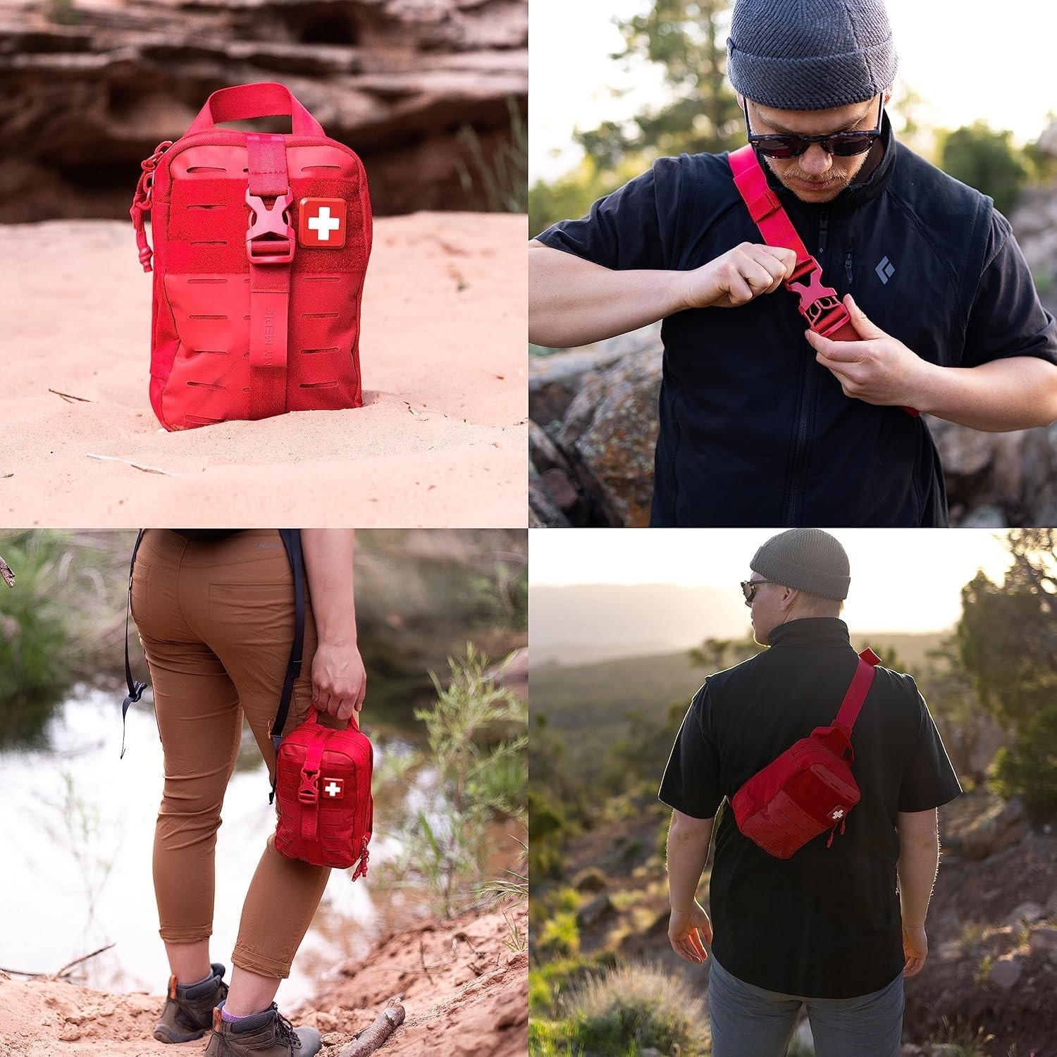 MyFak Mini First Aid Kit – Small and Lightweight for Camping Hiking and Backp…
