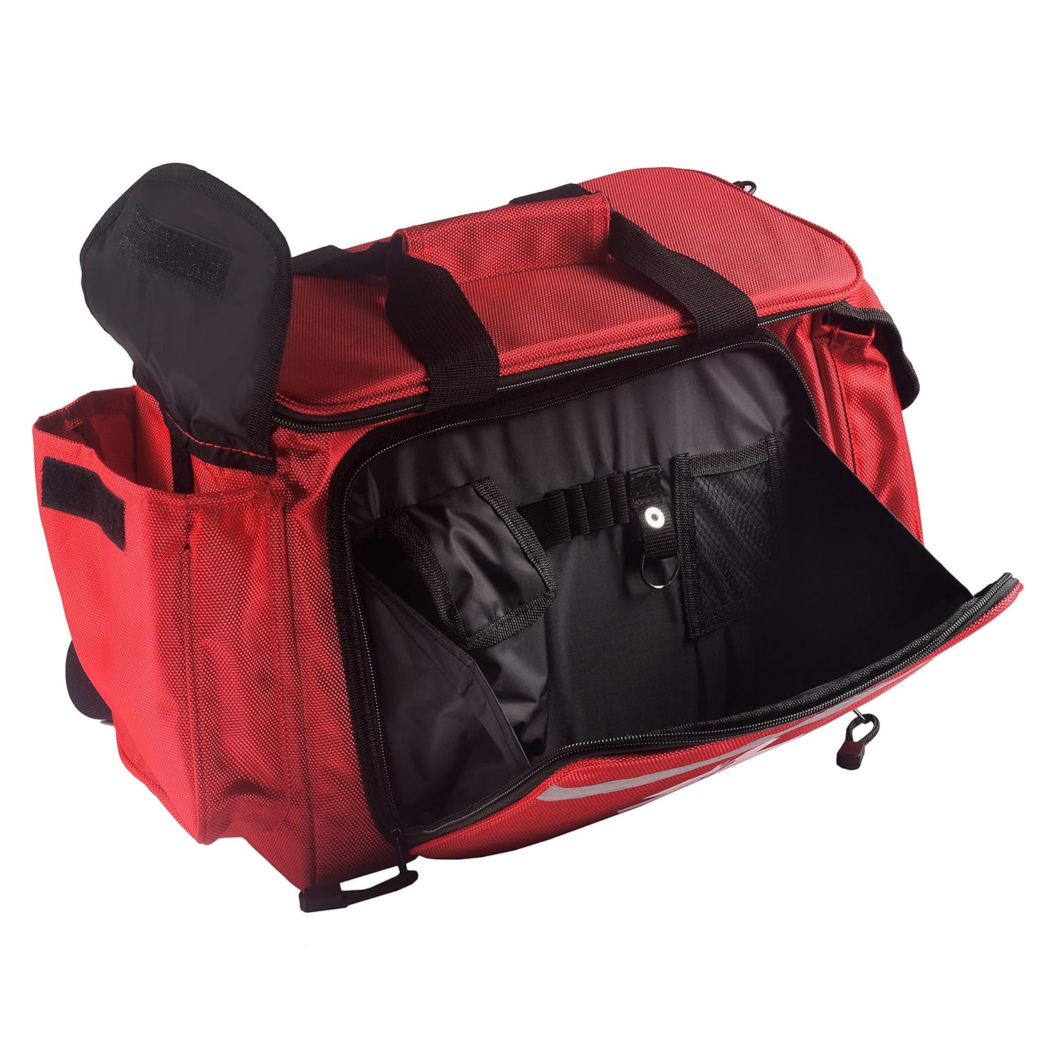 KB-1088 EMT First Responder Trauma Bag, Empty Deluxe EMS Shoulder Bag, Professio