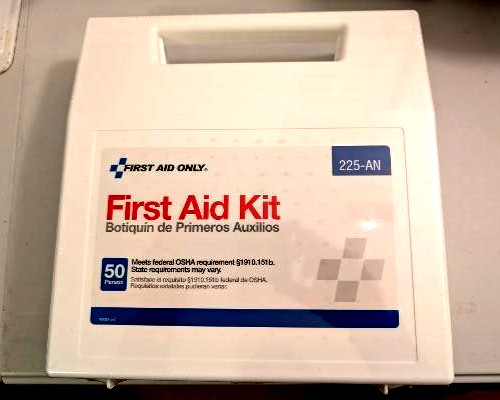 SEALED- First Aid Kit 225-AN 50-Person OSHA-Compliant -kit expired 2025