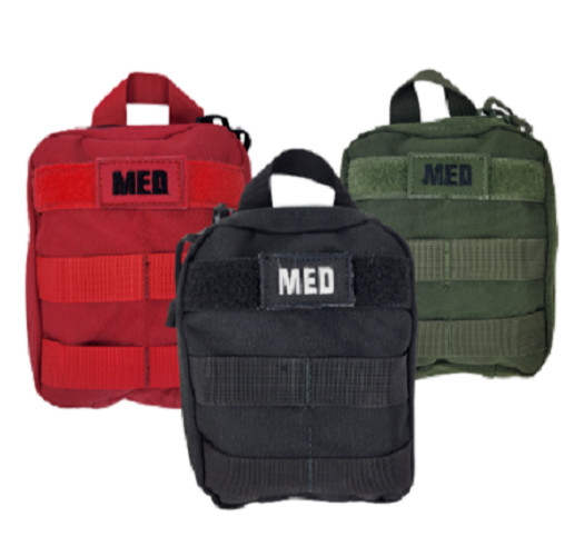 ELITE FIRST AID Recon IFAK Kit LVL-1 FULLY-STOCKED Tactical Trauma Shoot Hunt