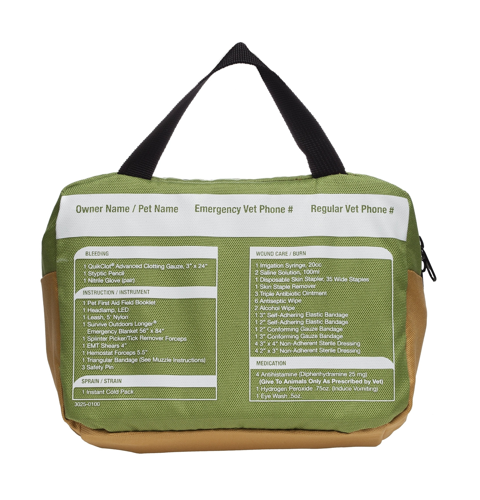 Adventure Medical Kits Workin' Dog Canine First Aid Kit with QuikClot