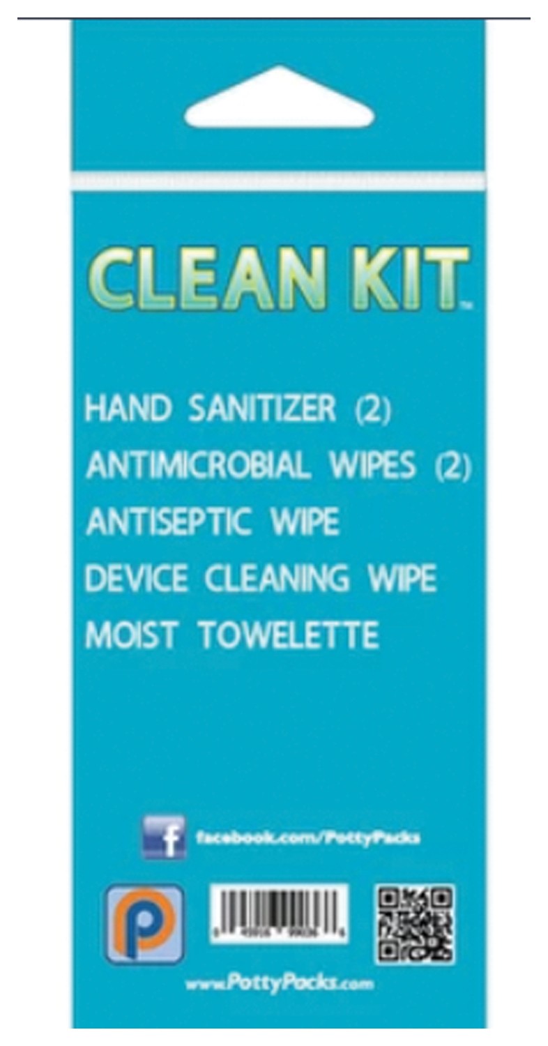 Stay Fresh on the Go with Potty Packs Clean Kit