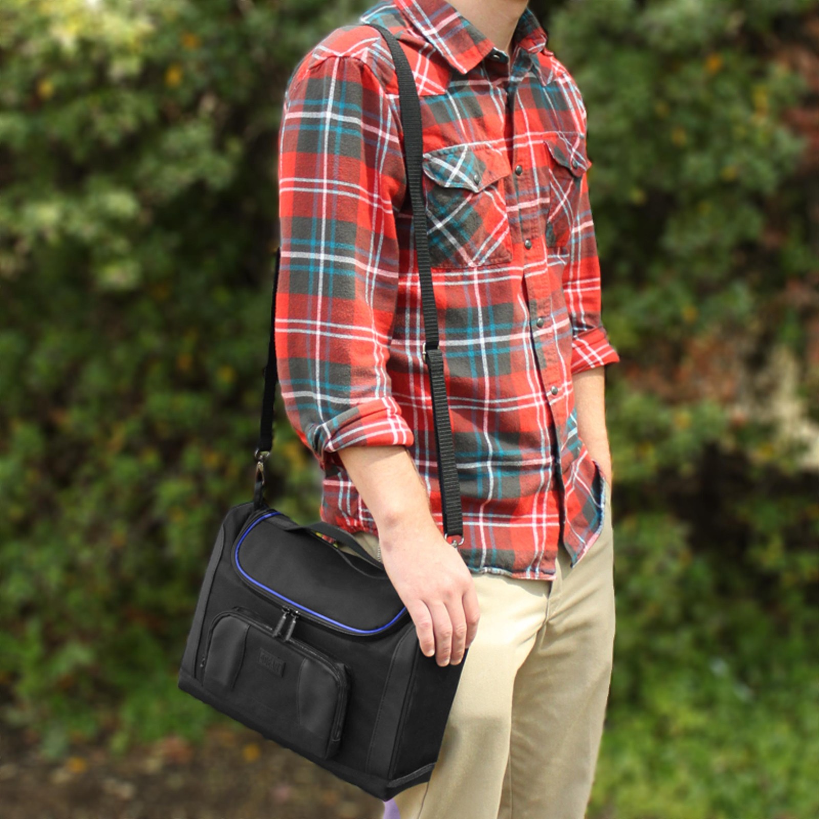 USA GEAR Travel Shoulder Bag Compatible with Asthma Machines (Bag Only)