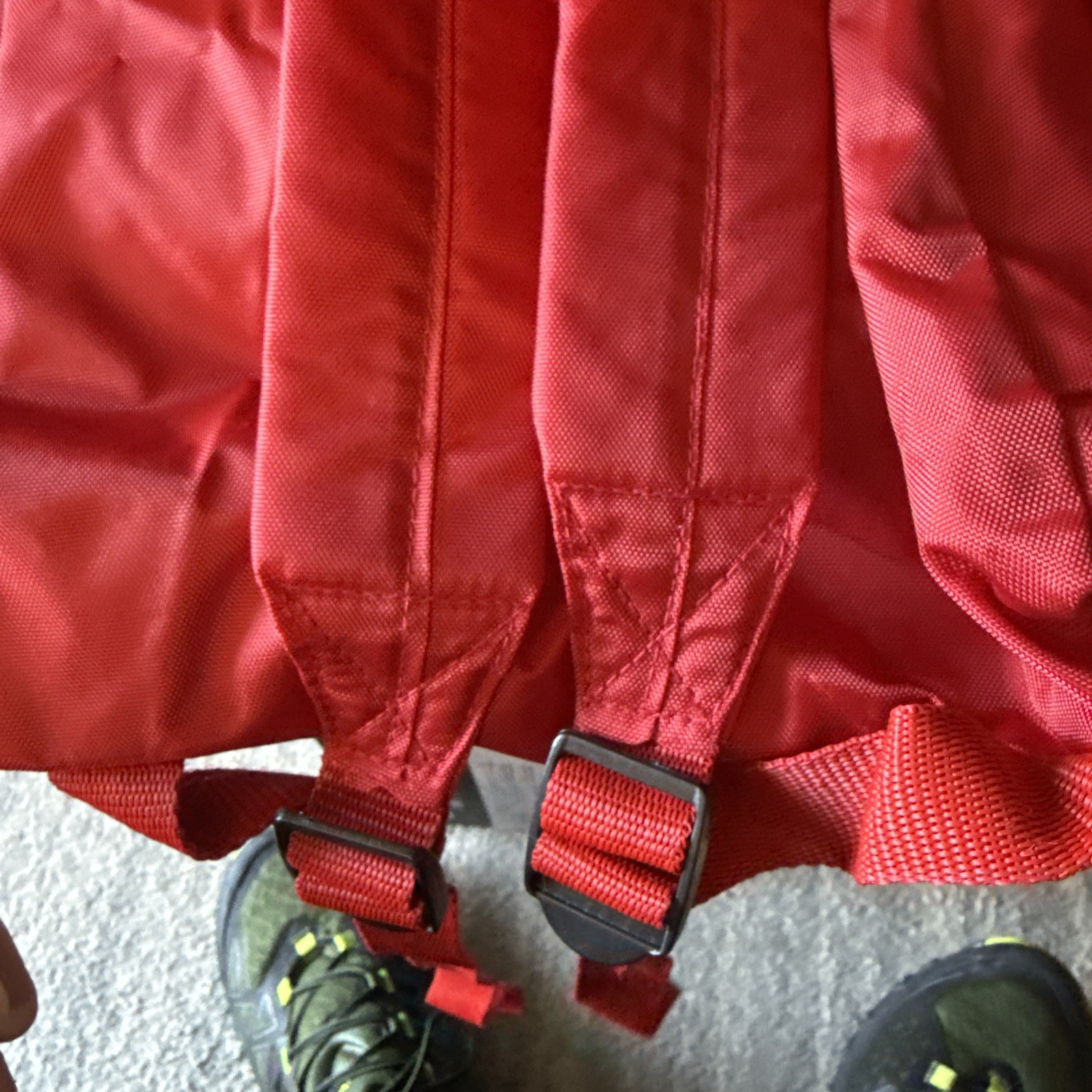 American Red Cross Emergency Preparedness Kit Red Backpack Only excellent Condit