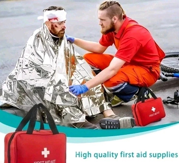 First Aid Kit 160 Pcs Home Office Car Camping Hiking Emergency Survival bandage