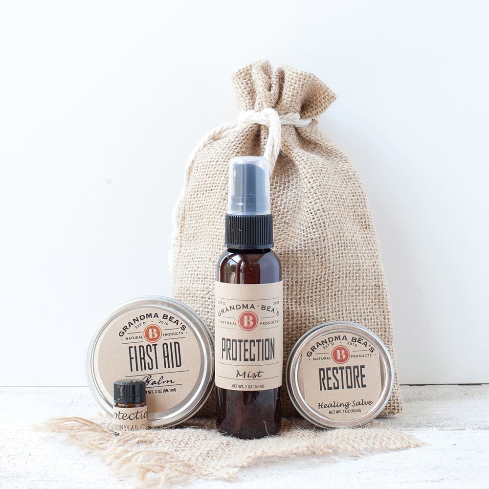 Grandma Bea's Natural Products Gentle Care Wellness First Aid Travel Kit