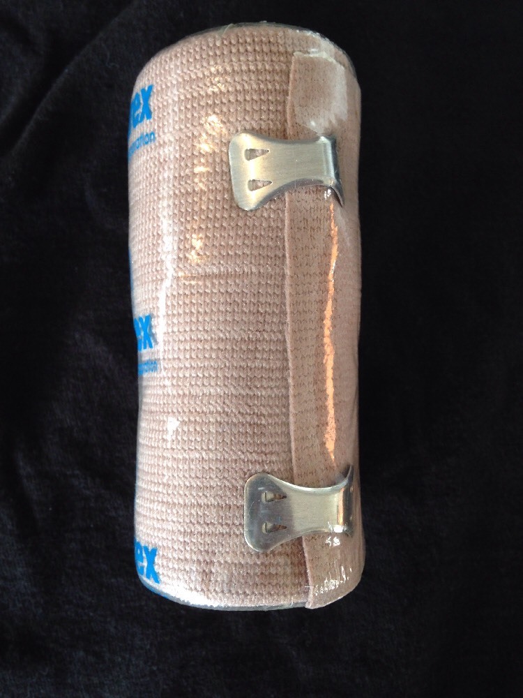 First Aid Only Elastic Bandage Wrap Latex Free 4" x 5yd Box of 9 J617