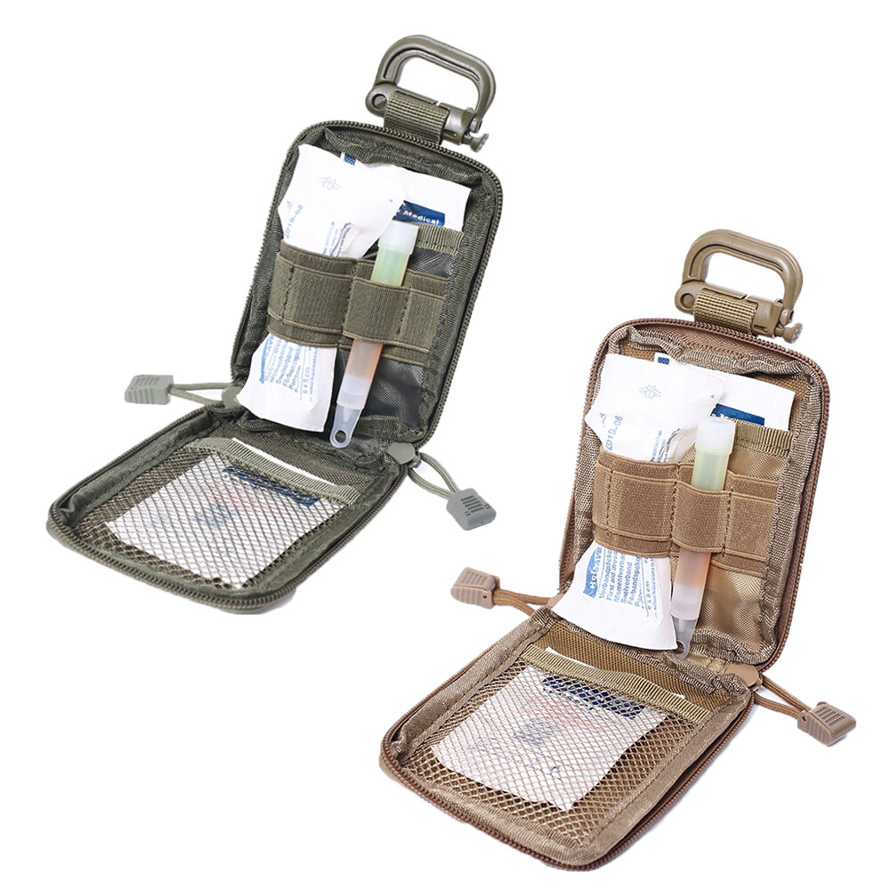 EMT Pouch MOLLE Ifak Pouch Tactical MOLLE Medical First Aid Kit Utility Pouch