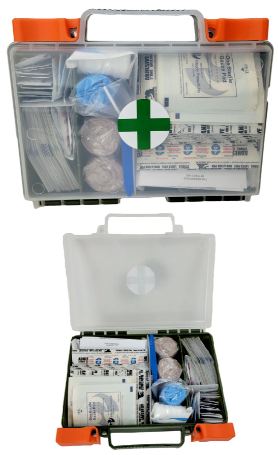 ELITE FIRST AID Essential First Aid Kit Lvl-2 STOCKED Medic Survival Camp Hunt