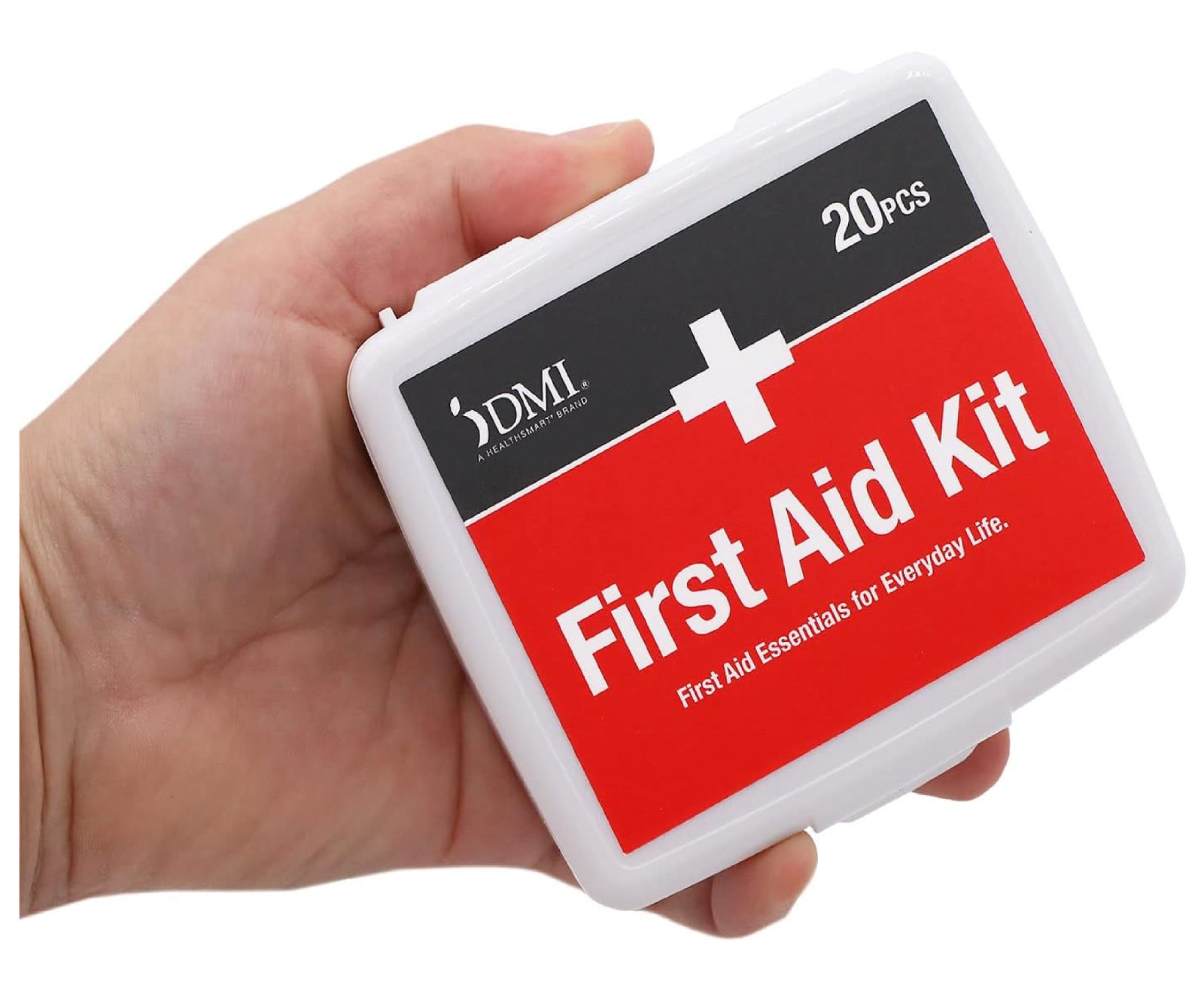 DMI First-Aid Kit, Mini 20-Piece Kit, Small and Compact All-Purpose Use for Mino
