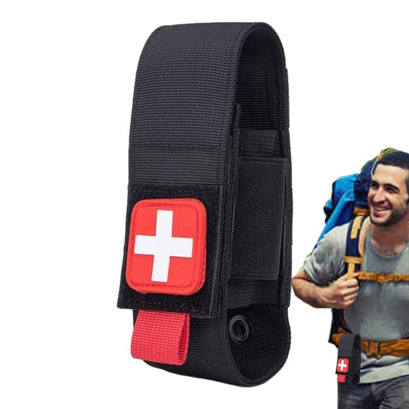 Tourniquet Holder Case Outdoor Tactical Molle Trauma Medical EMT Kit Shear Pouch