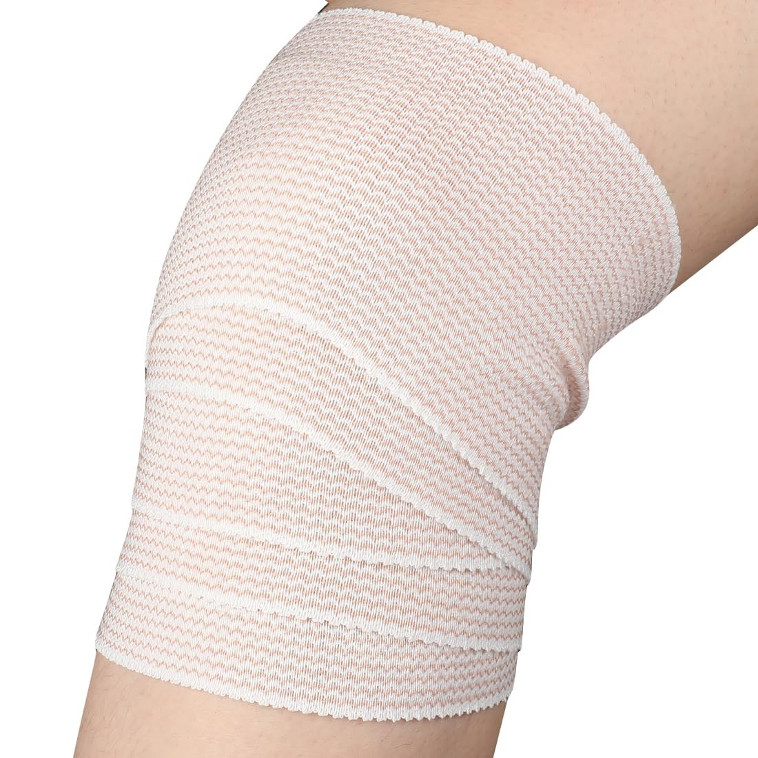 6 Pack Premium Elastic Bandage Wrap 4 Inch Compression Blue