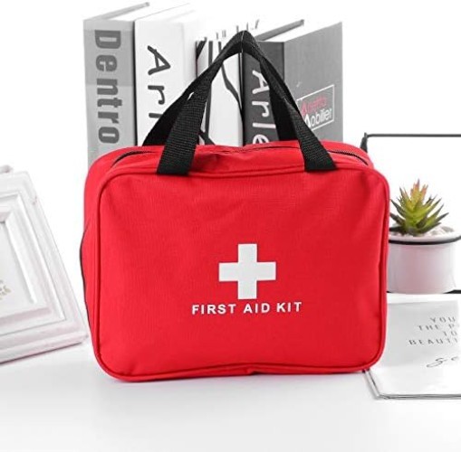 Lightweight First Aid Bag with Shoulder Strap – Essential for Outdoors & Travel