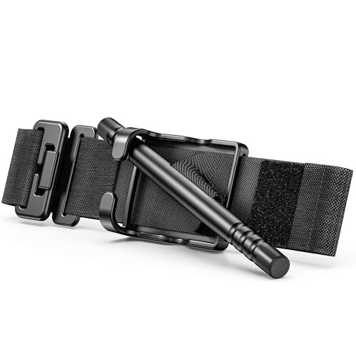 Qen Tourniquet for Severe Bleeding Control, Gear for First Aid Kits and Black