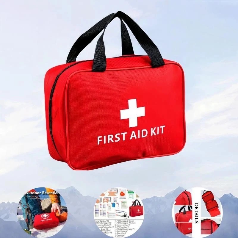 First Aid Kit 160 Pcs Home Office Car Camping Hiking Emergency Survival bandage
