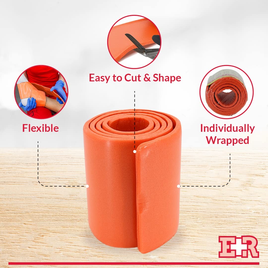 Ever Ready First Aid Universal Aluminum Splint, 36 Inch Rolled – 3 One Size