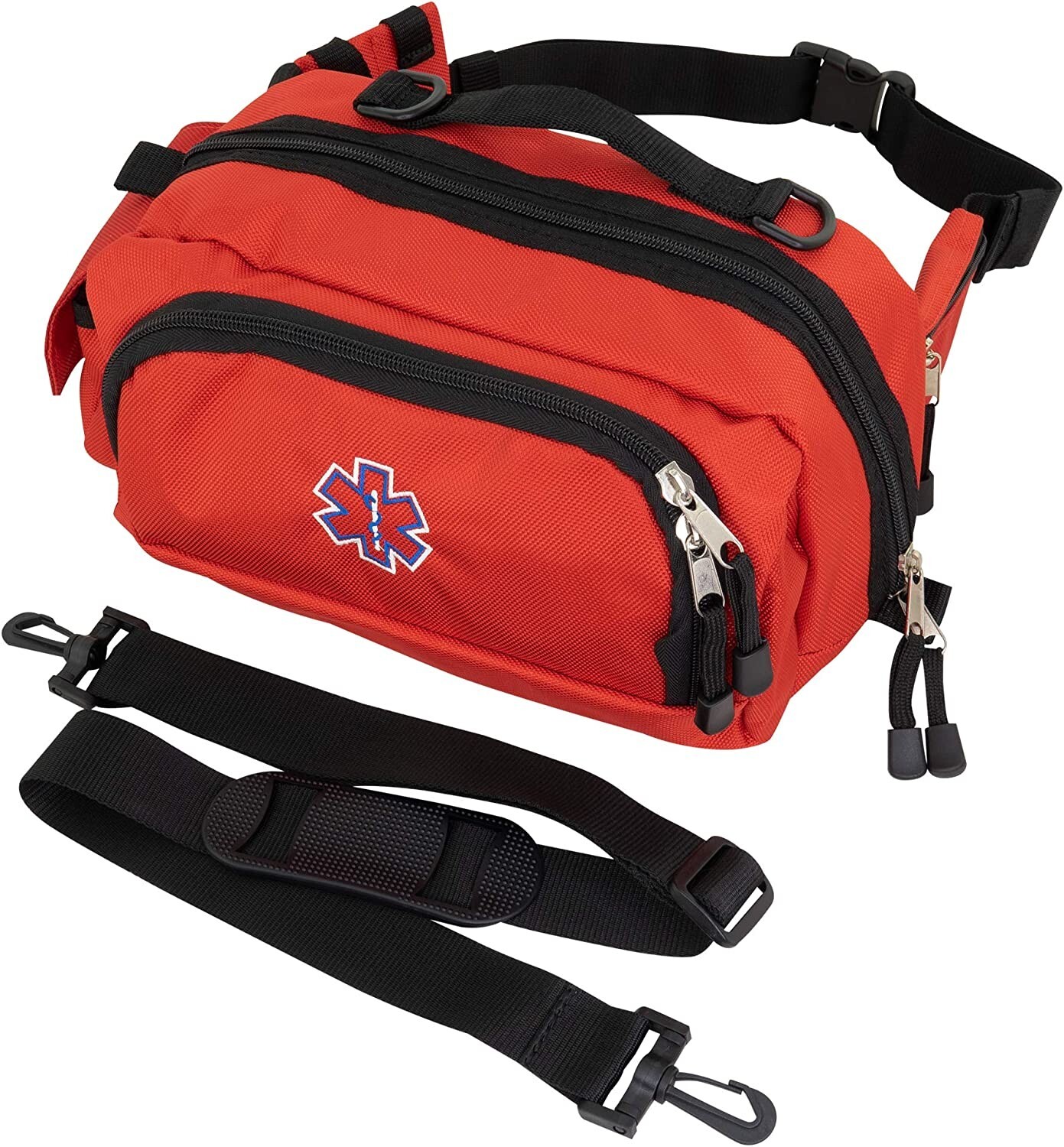LINE2design First Aid Fanny Pack – Deluxe Paramedic Medical First Responder Bag