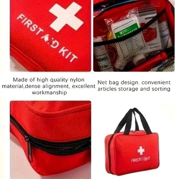 First Aid Kit 160 Pcs Home Office Car Camping Hiking Emergency Survival bandage