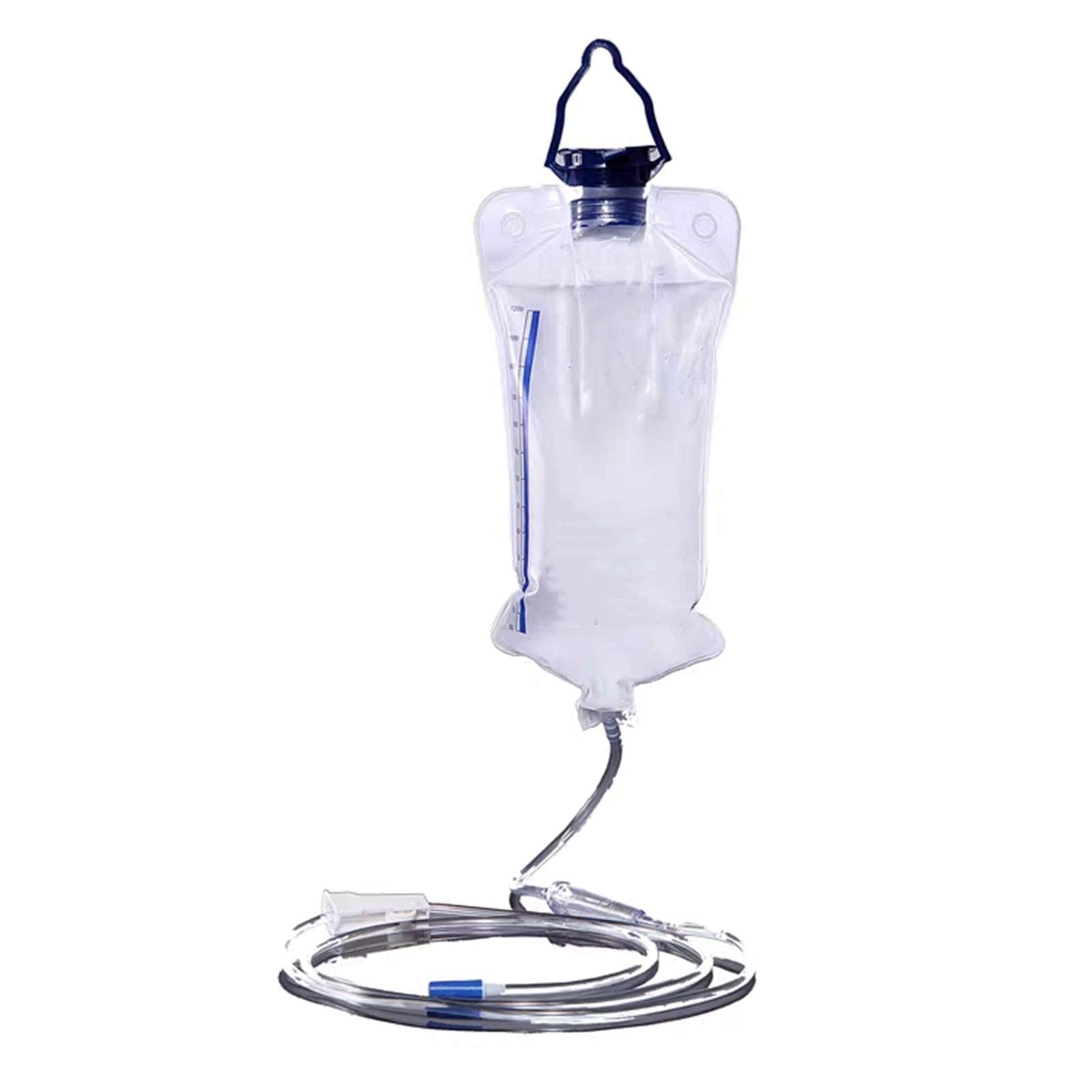 Reusable Home Enema Kit , 1200ML Enama Bag 1 Count (Pack of 1), Transparent