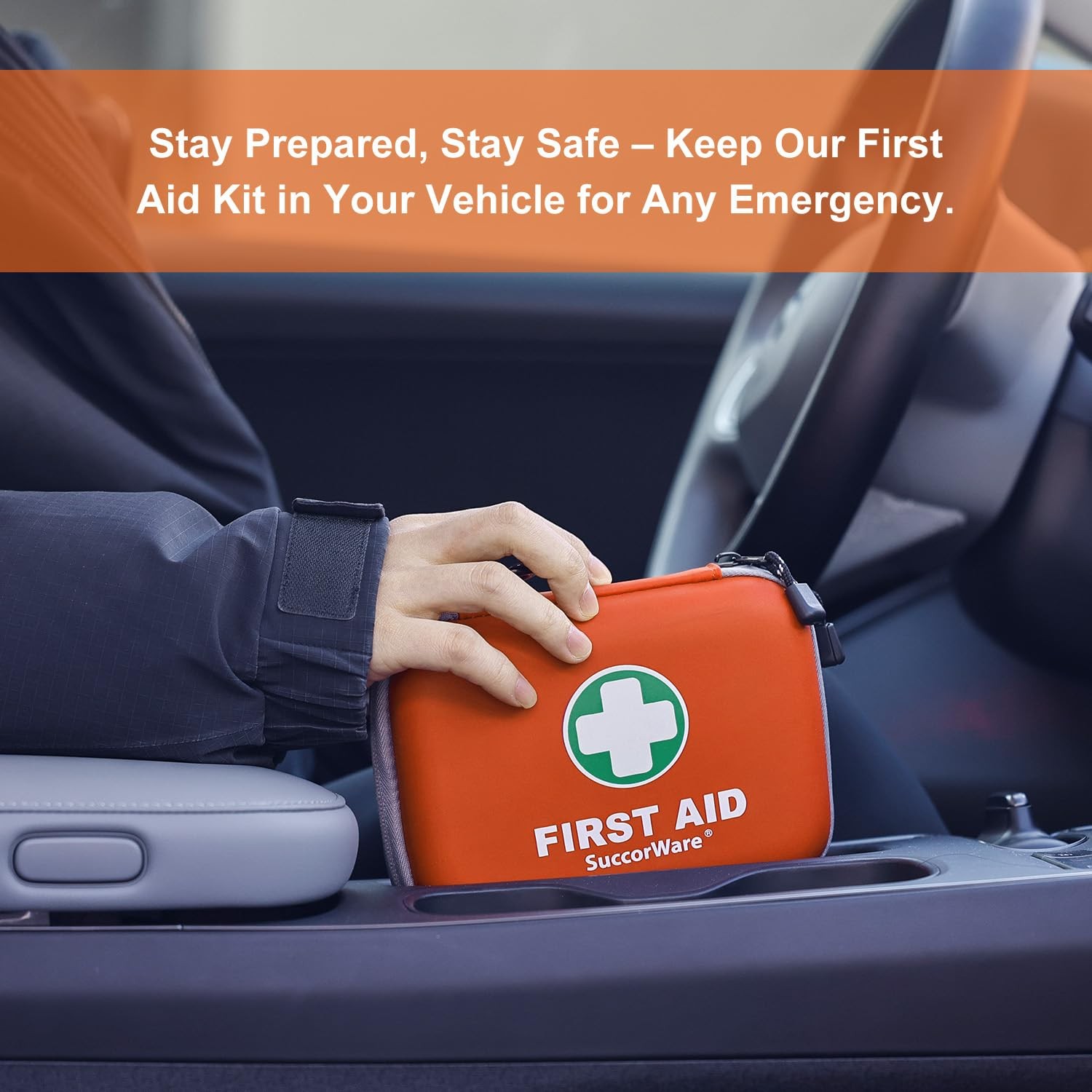 150 Pieces Mini First Aid Kit – Small Medical Kit with Hard Shell – Emergency…