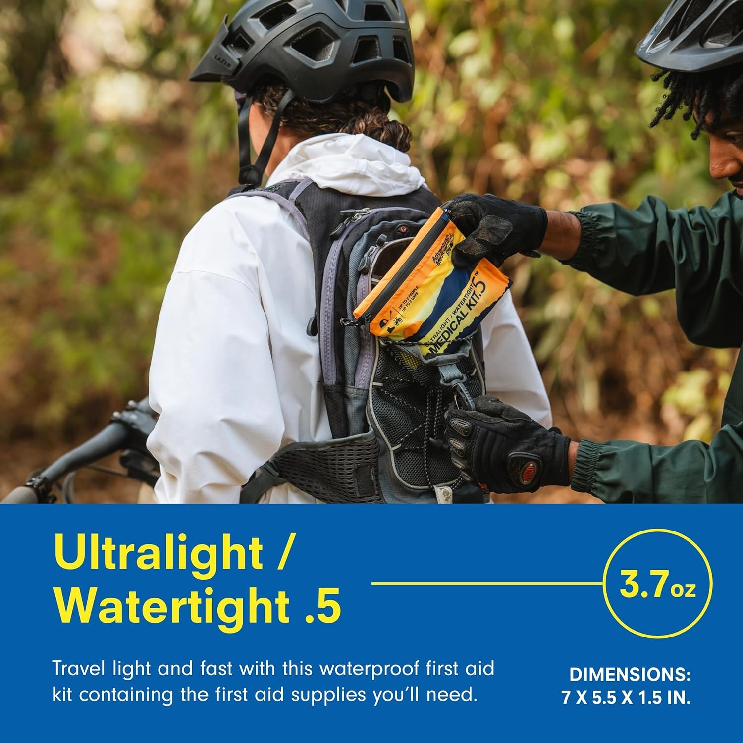 Adventure Medical Kit Ultralight/Watertight Medical Kit .5 – up to 2 People, up