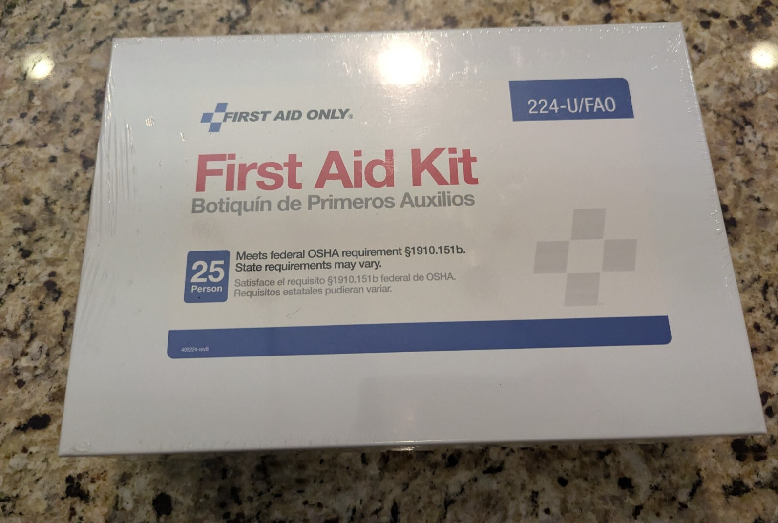 First Aid Only 224-U OSHA First Aid Kit for 25 Ppl (1-Kt) New