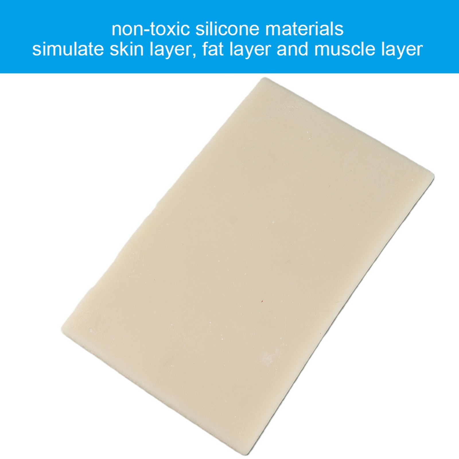 Trauma Suture Practice Pad – Silicone Training Tool Easy To Use