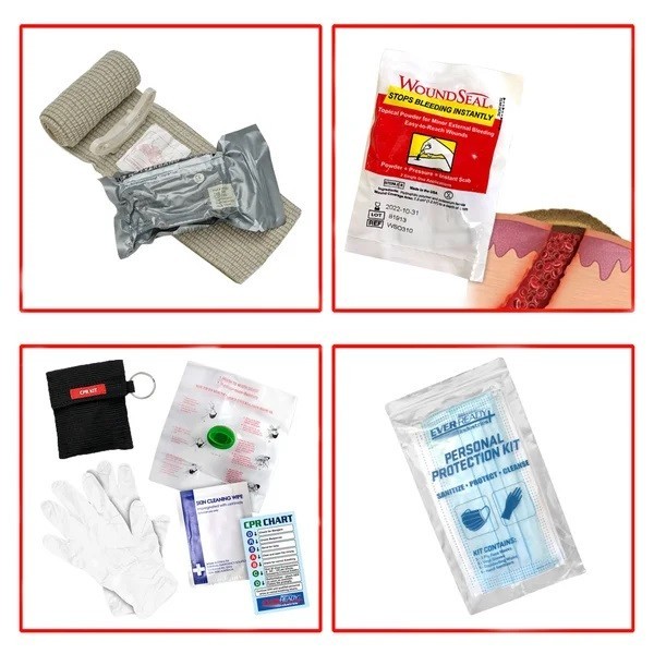Ever-Ready First Aid Kit, 217 Pieces, New, Free Shipping.