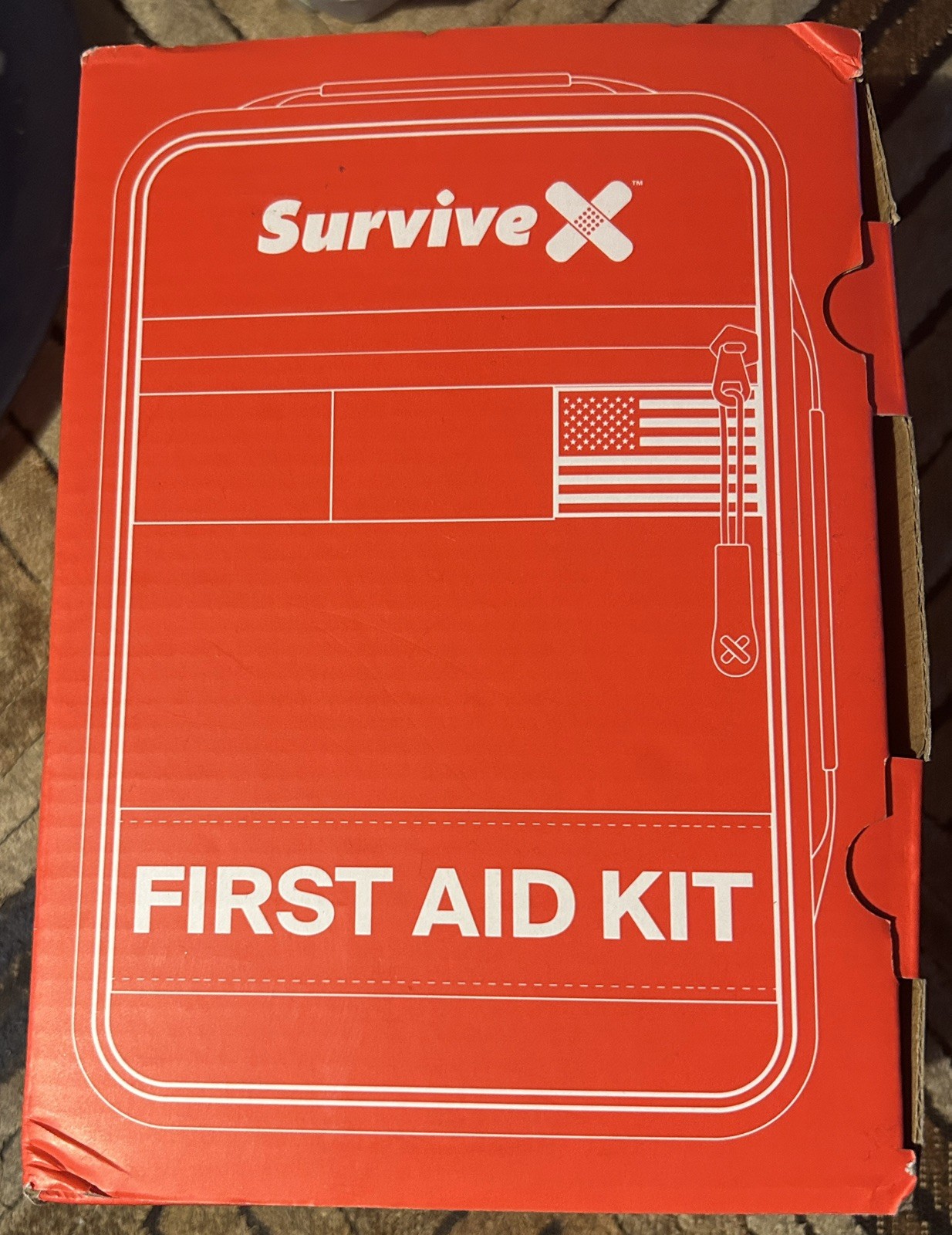 Small First Aid Kit for Car, Travel & Home – Emergency Kit for Hiking, Camping,