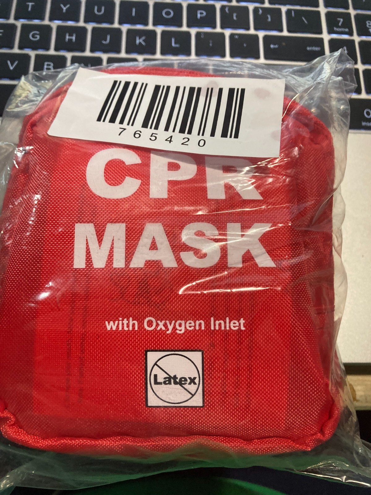 1- Case (50) American Red Cross Adult & Infant CPR Pocket Rescue Shield w/ Valve