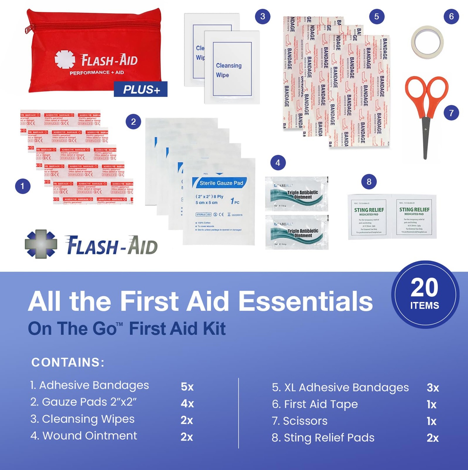 Mini First Aid Kits – 12Pack Bulk Travel Emergency Kits in Reusable Pouches –…
