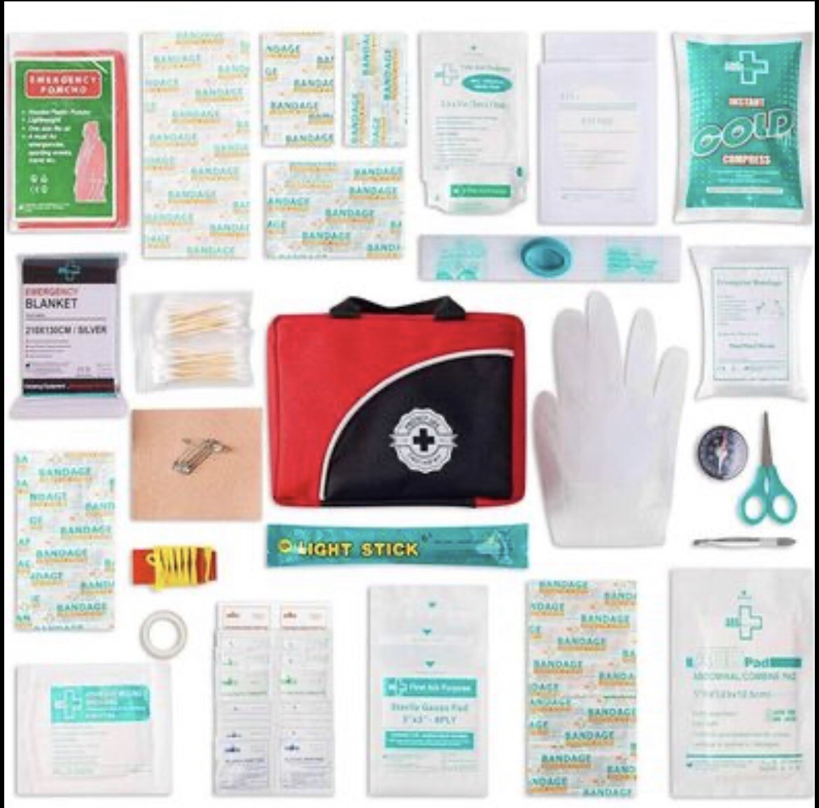 First Aid Kit . 160 Pc Doctor Developed