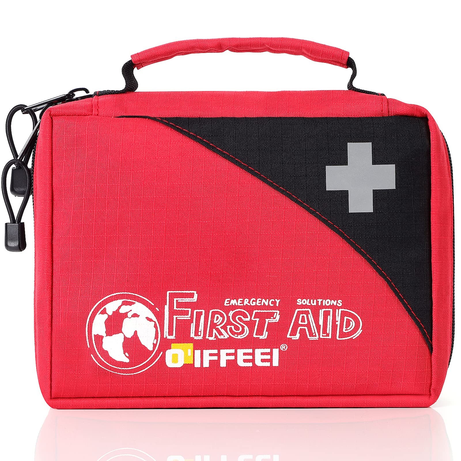 First Aid Bags Empty, Compact Trifold Emergency Medical bag for Camping Hikin…