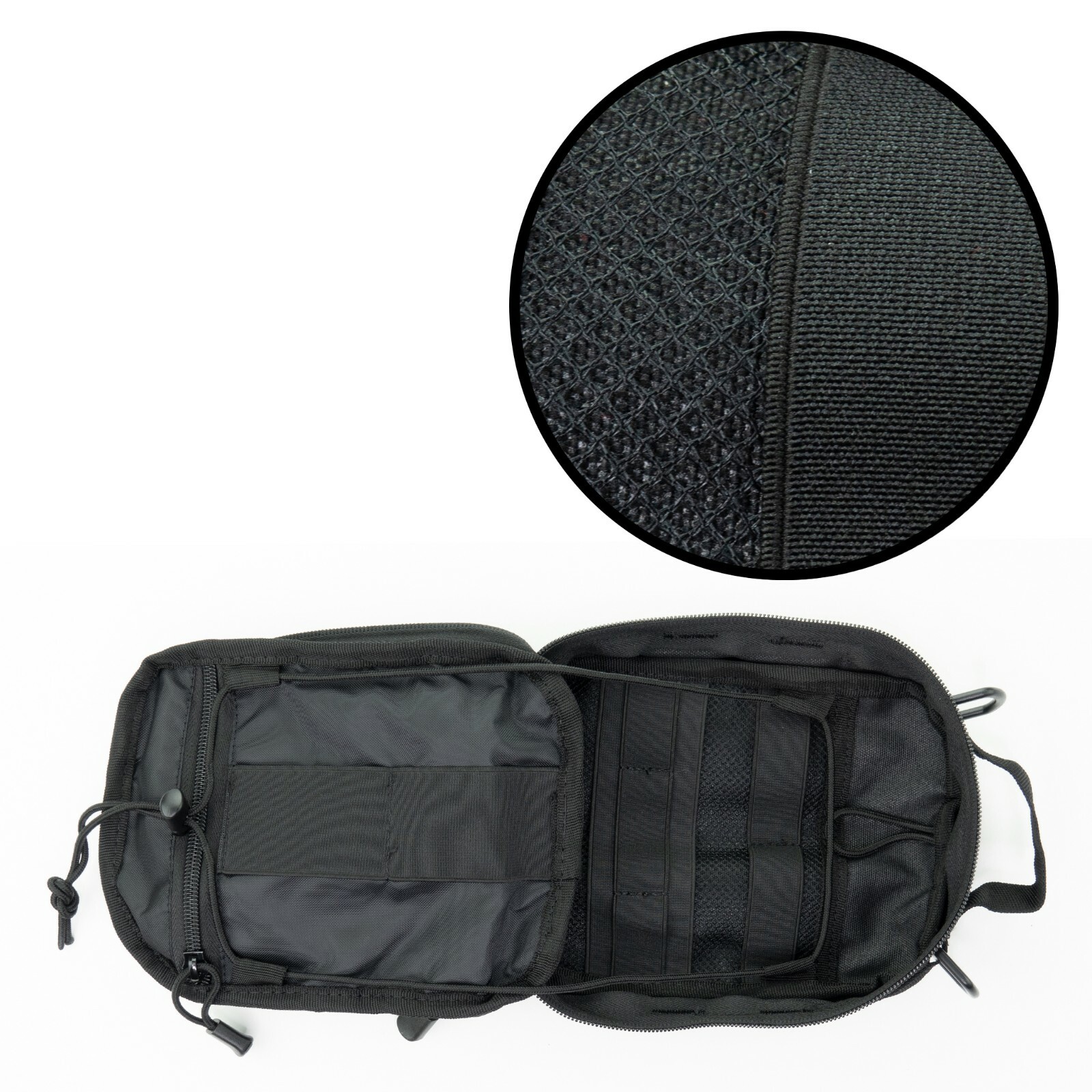 LINE2design First Aid (Ifak) Molle Pouch – Emergency Medical Trauma Bag – Black