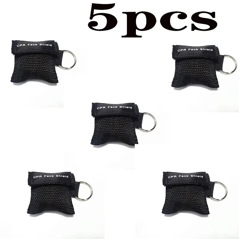 1~10Pc Outdoor Rescue Health Care Tools Jetting Resuscitator Maskkey Chain First