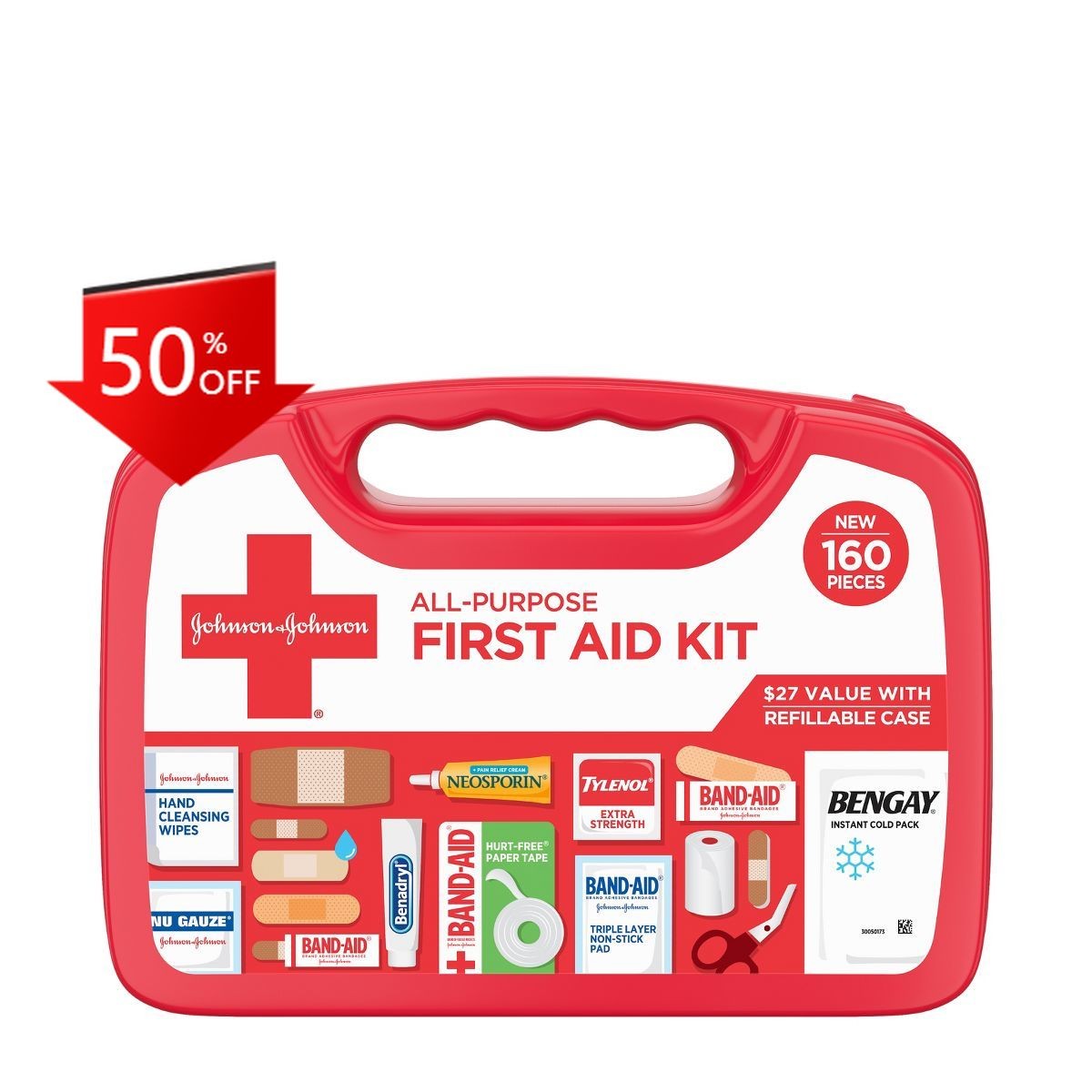 Band-Aid First Aid Kit – 160ct