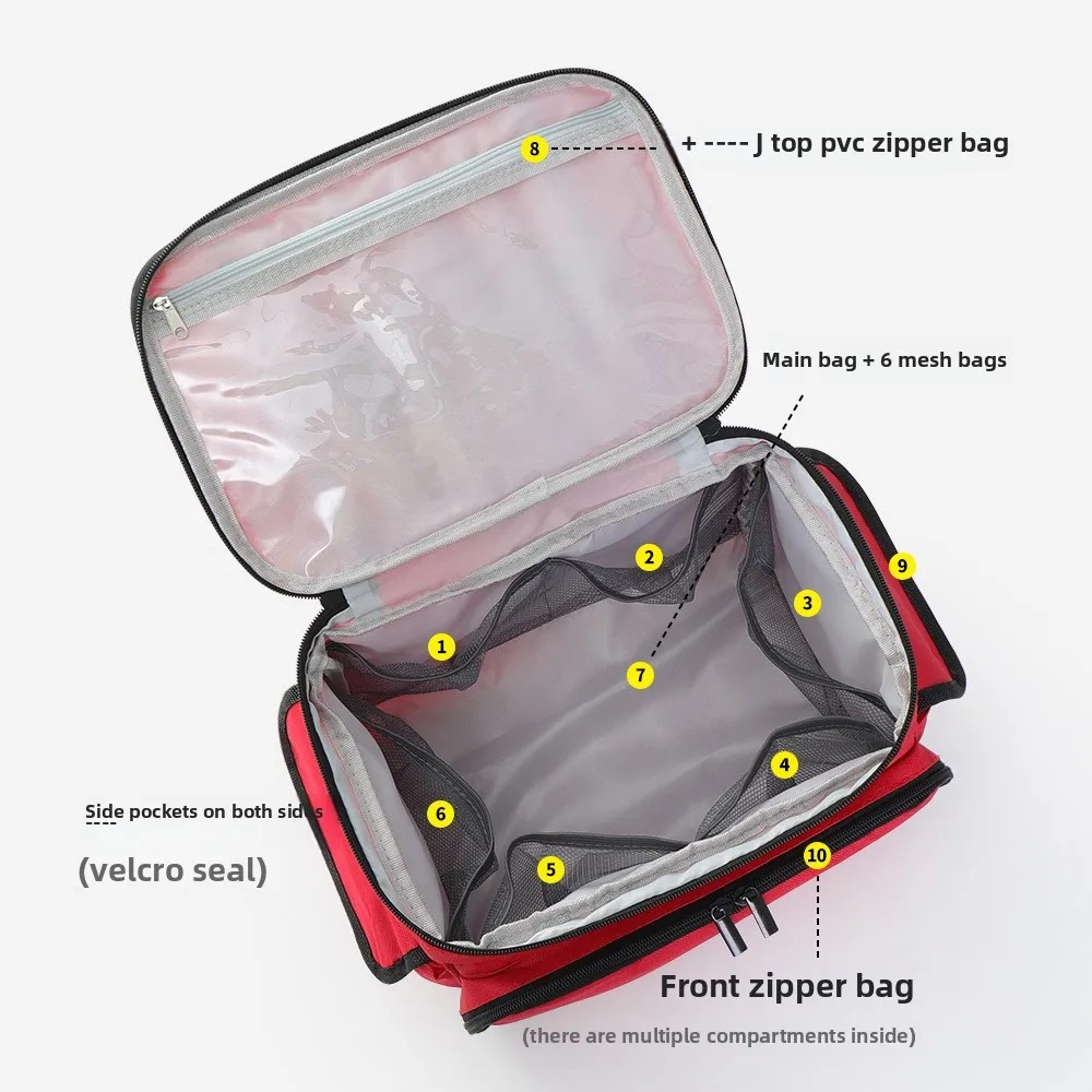 Emergency Responder First Aid Bag | Medical Trauma Bag EMPTY BAG ONLY