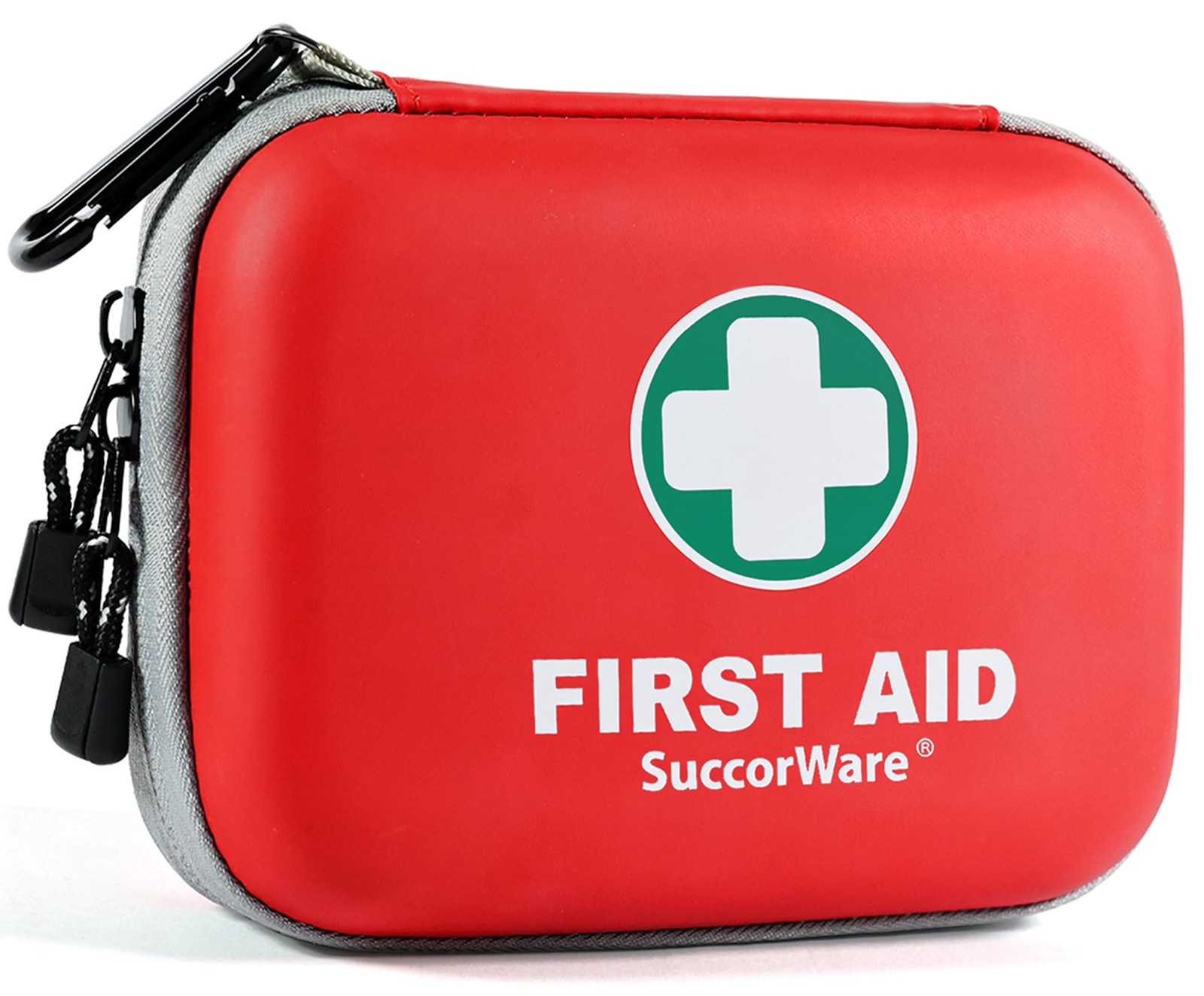 150 Pieces Mini First Aid Kit – Small Medical Kit with Hard Shell – Emergency…